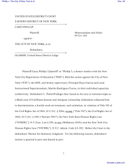 ORDER granting in part and denying in part 31