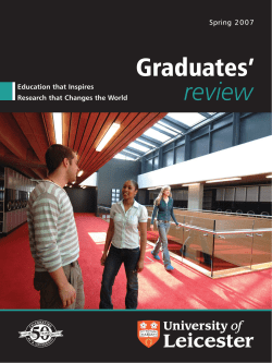 2007 - University of Leicester