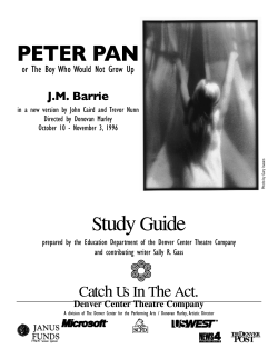 Peter Pan - Denver Center for the Performing Arts