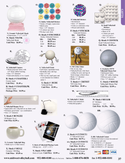 37 GIFTS - Midwest Volleyball Warehouse