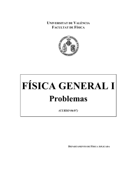 f&iacute;sica general i - Universitat de Val&egrave;ncia