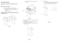 Pole Installation Using Bolts