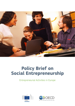 Entrepreneurial Activities in Europe