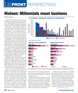 Nielsen: Millennials mean business