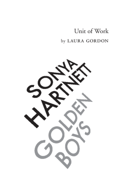Golden Boys - Sonya Hartnett
