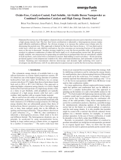 Oxide-Free, Catalyst-Coated, Fuel-Soluble, Air