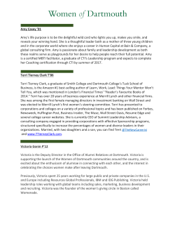 Panelists/Facilitators Bio