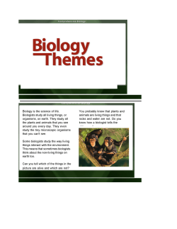 Moore - Bio F - 1 - Biology Themes
