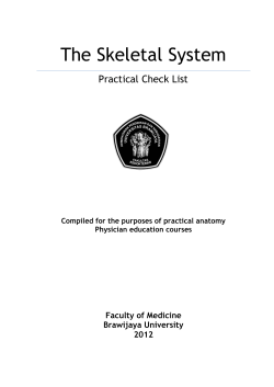 Practical checklist_PD_Skeletal_2012