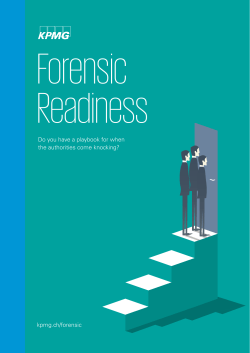 Forensic Readiness