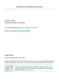 Contractions similar to isometries