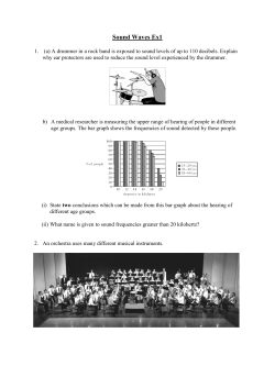 Sound Waves Ex1 - Cathkin High School