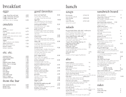 breakfast lunch - The Good Table Restaurant