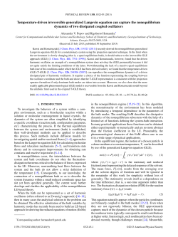 Temperature-driven irreversible generalized Langevin equation can