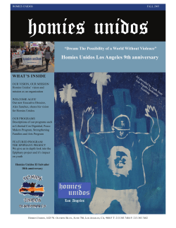 Homies Unidos Los Angeles 9th anniversary