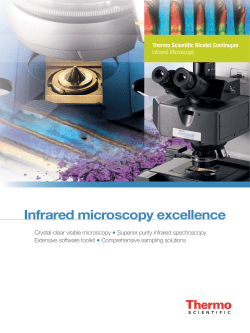 Infrared microscopy excellence