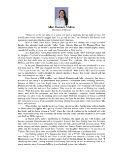 Meet Damaris Molina - Evergreen Valley Church