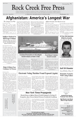 Afghanistan: America`s Longest War