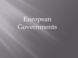 European Governments - Bibb County Schools