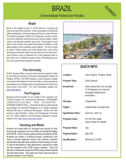 brazil - SUNY Oswego