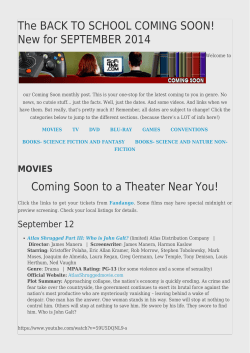 The BACK TO SCHOOL COMING SOON! New for