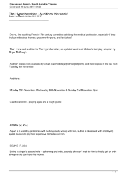 Discussion Board - South London Theatre