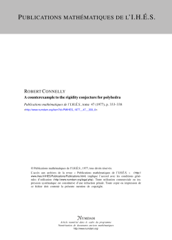 A counterexample to the rigidity conjecture for polyhedra