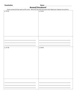 Beowulf Storyboard