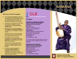 bamana - Indiana University Bloomington