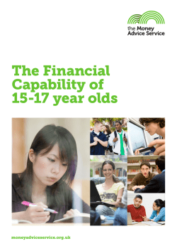 The Financial Capability of 15