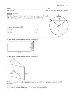 1 Name: Date: Mr. Carman Focus