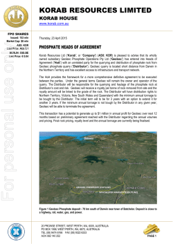 For personal use only