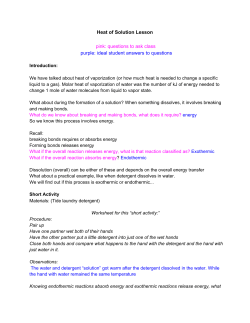 Heat of Solution Lesson pink