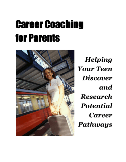 Career Coaching for Parents