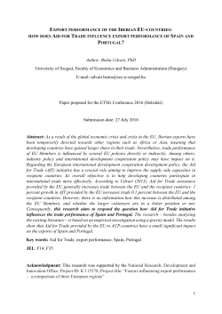 1 Author: Be&aacute;ta Udvari, PhD University of Szeged, Faculty of