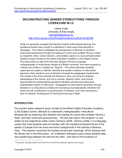 deconstructing gender stereotyping through literature in l2