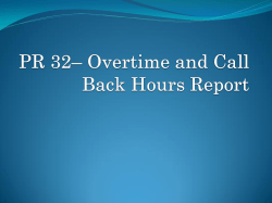 Instructions for completing a PR 32