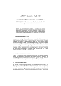 ASMOV: Results for OAEI 2010