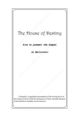 House of Destiny book - Mission Boulevard Baptist Church