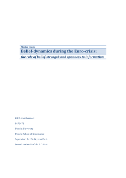 5.2 Third order belief-change - Utrecht University Repository