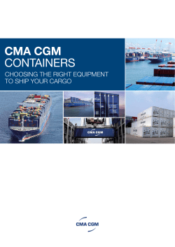 cma cgm containers