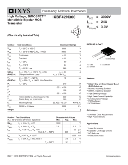 IXBF42N300 - IXYS Power