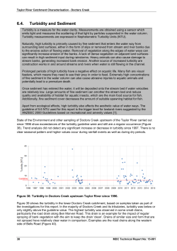 Taylor River Catchment Characterisation