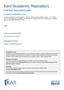 Document Version - Kent Academic Repository