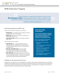 RFID Collection Tagging