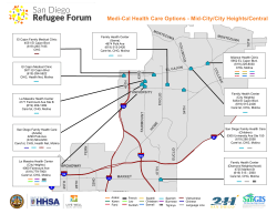 Mid-City / City Heights / Central Region Map
