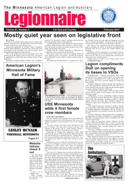 The Minnesota - Minnesota American Legion