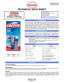 technical data sheet