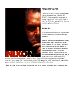 teachers` notes synopsis