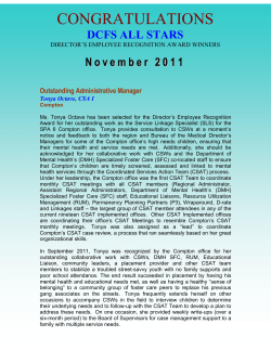 November Award